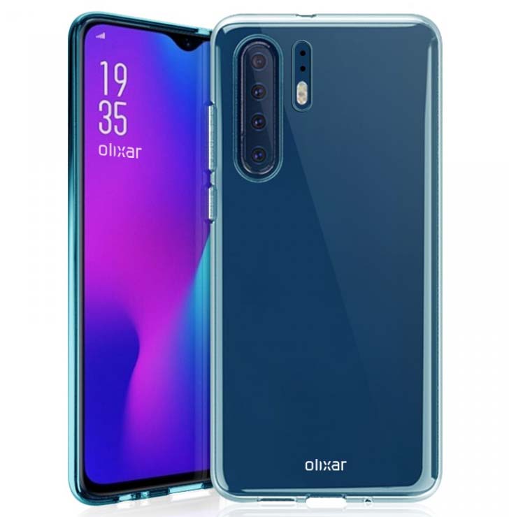 Дизайн Huawei P30 Pro подтвержден производителем чехлов