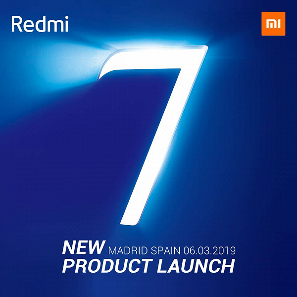 Обнародована дата выхода Xiaomi Redmi 7